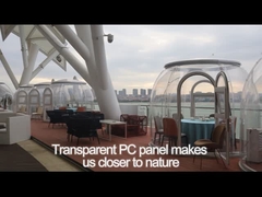 Tienda de la burbuja del iglú