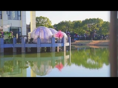 Tienda de campaña transparente a prueba de mal tiempo ULTRAVIOLETA de la casa de la tienda de la burbuja que evita