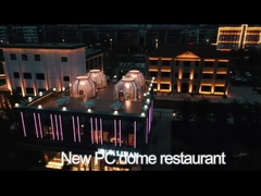 Tiendas ULTRAVIOLETA impermeables 4m2 - de la burbuja del claro de la protección ventilación 24m2