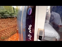 Protección ULTRAVIOLETA ligera al aire libre de las tiendas transparentes de la burbuja que acampa