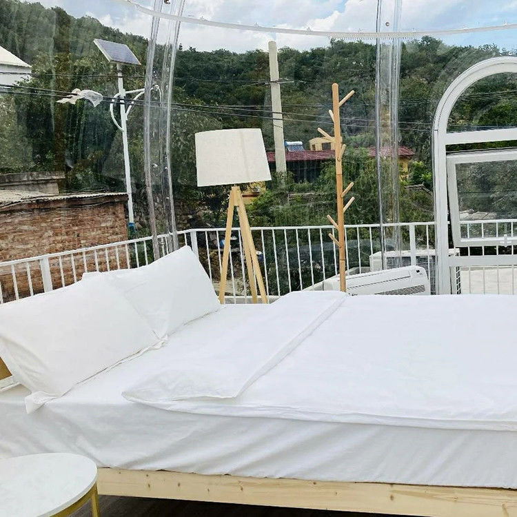 Tiendas impermeables al aire libre de la bóveda del diámetro los 5m de las tiendas de la burbuja del color de encargo