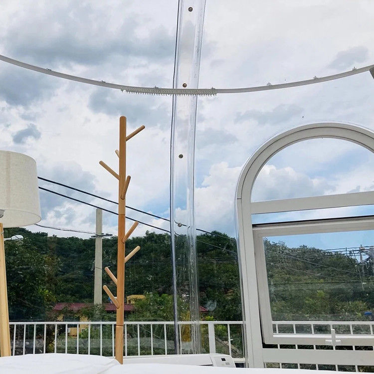 Tiendas impermeables al aire libre de la bóveda del diámetro los 5m de las tiendas de la burbuja del color de encargo