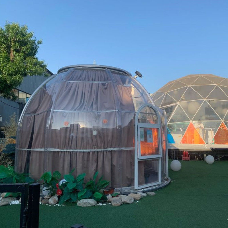 Fábrica Jardín directo Sala de sol Playa al aire libre Domo transparente tienda de campamento Casa pequeña